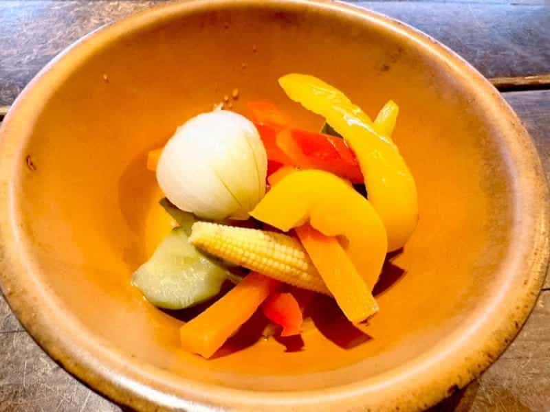 季節野菜のピクルス