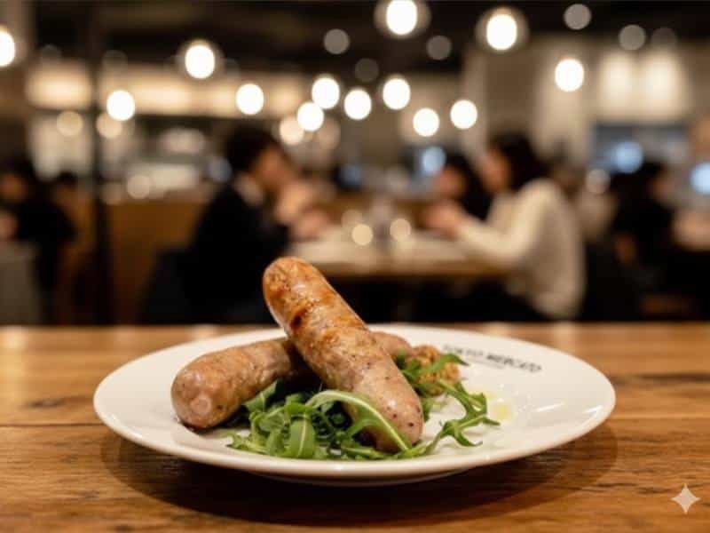 サルシッチャ~粗挽きソーセージのグリル~