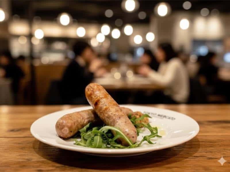 サルシッチャ ～粗挽きソーセージのグリル～