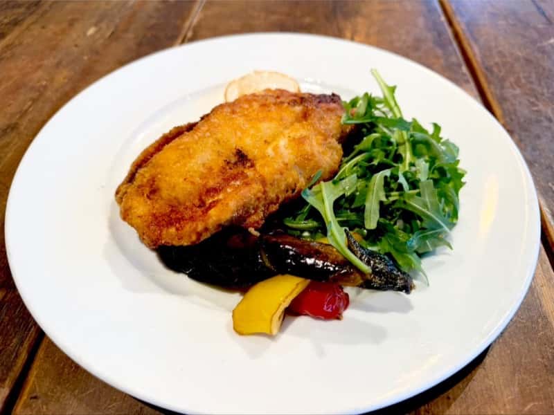 Oyama chicken breast cotoletta (chicken cutlet)