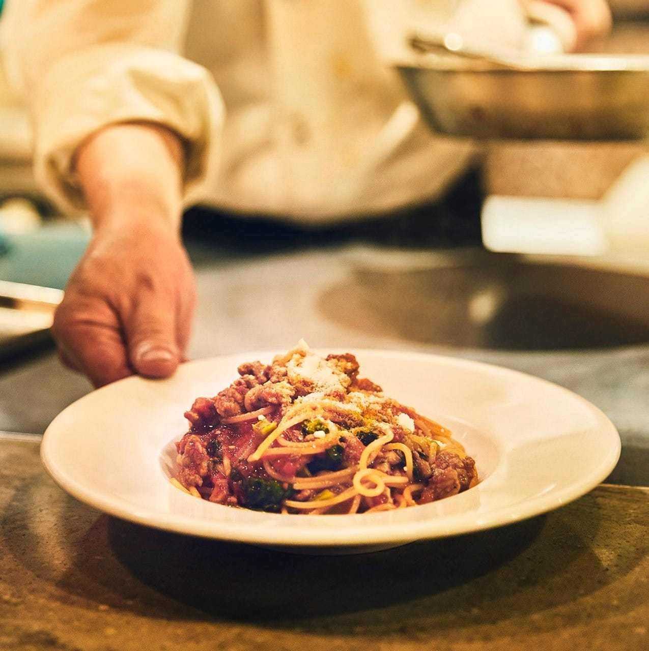 ★全てのパスタランチにサラダプレートが付きます。