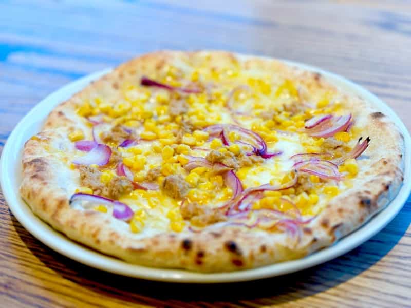 Bambino Creamy Tuna and Corn Pizza