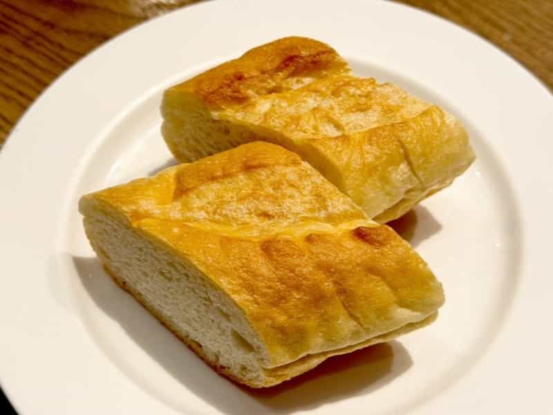 Freshly baked baguette