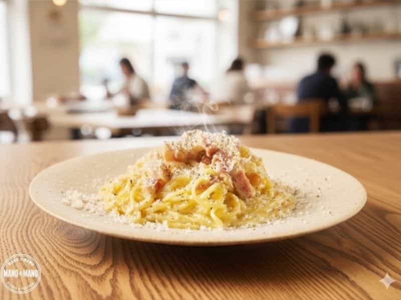 カルボナーラ・リッチ ~とろける生パスタ~