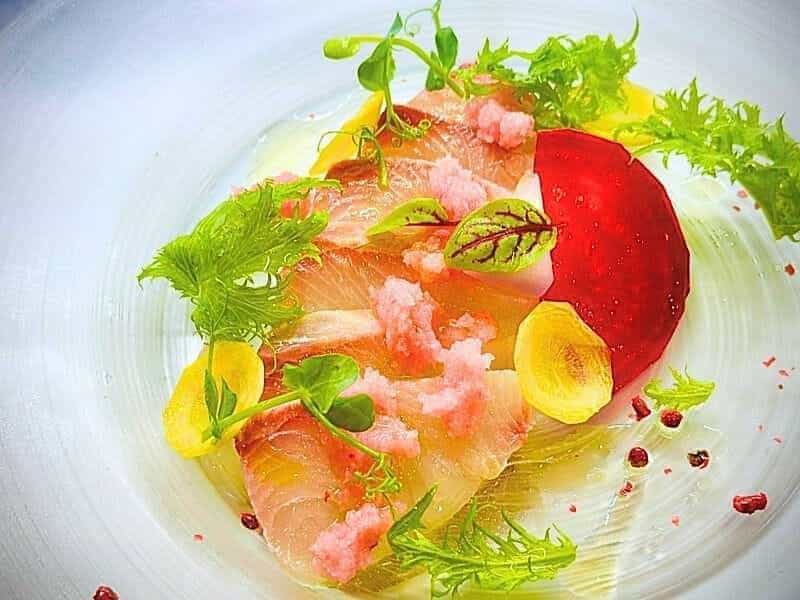 今夜のカルパッチョは、ひと味違う