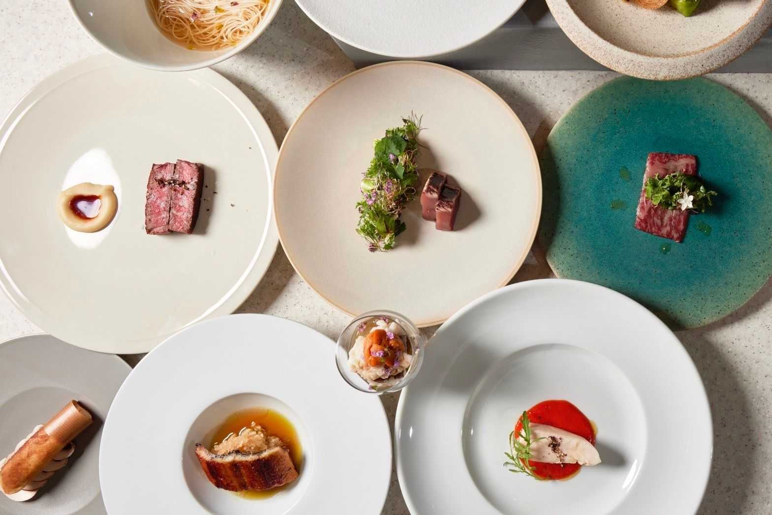 【レストランをもっと身近に】季節の食材おまかせフルコース6000円(税込)　日常からレストランでの食事を気軽にカジ ュアルにお楽しみ頂ける前菜から魚料理、肉料理までシェフおまかせフルコース 全8～10品