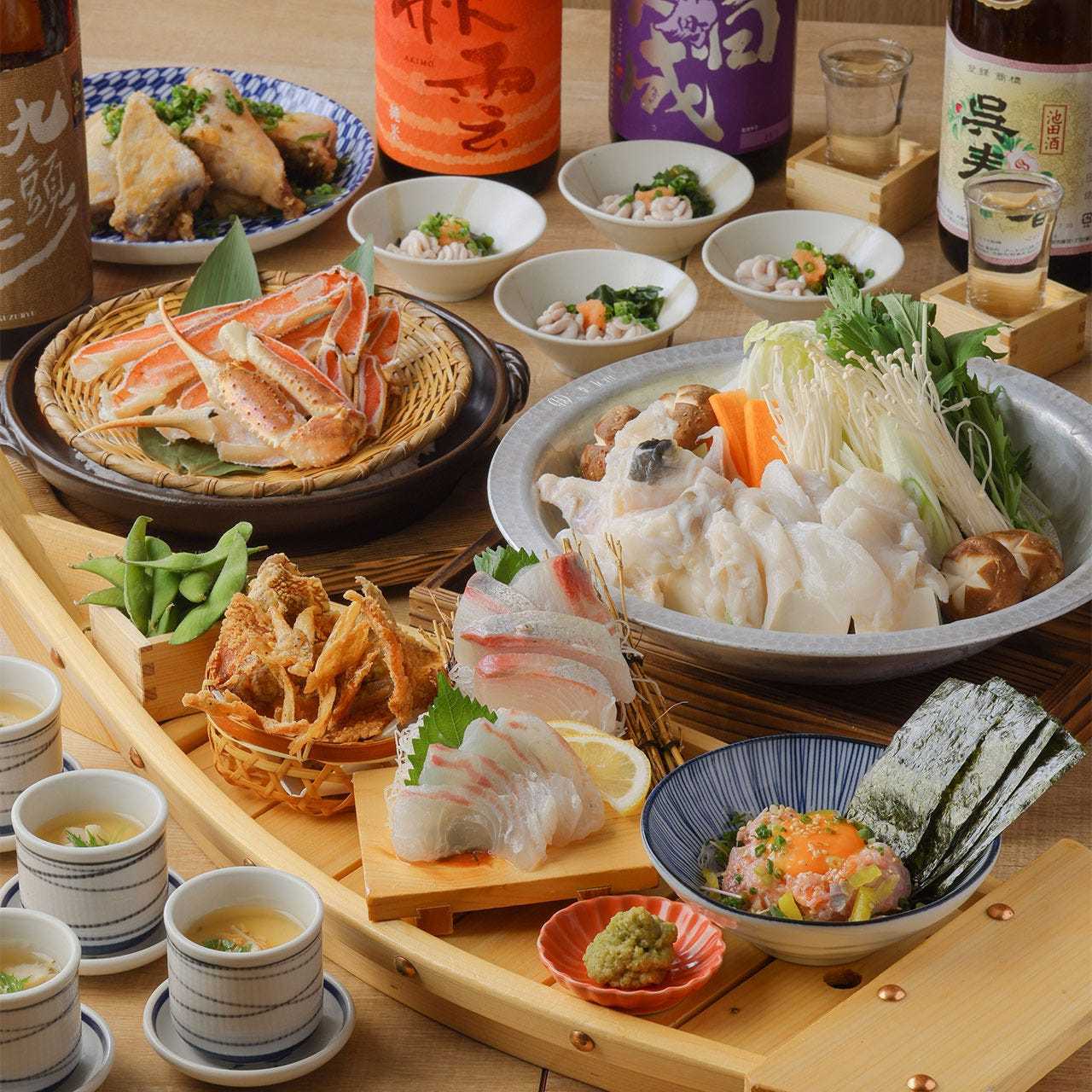 【早得】そうだマヅメに海鮮食べに行こう忘年会プラン6,500円ビール付プレミアム飲み放題