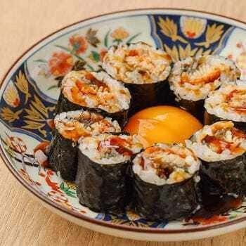 新鮮七味鰻魚卷