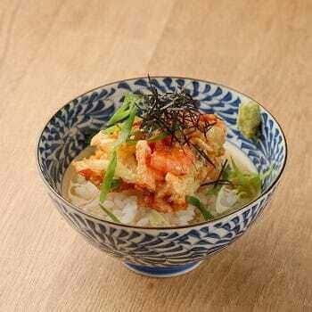 貝類湯天茶泡飯（小）