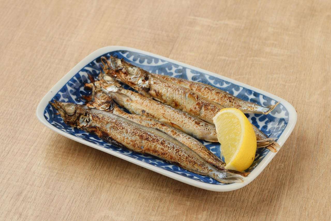烤柳葉魚子