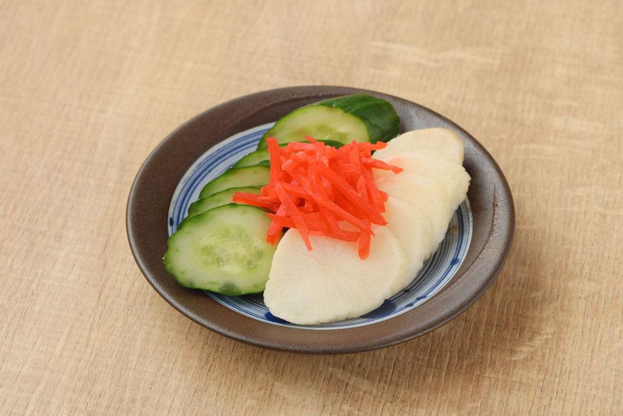 一堆泡菜