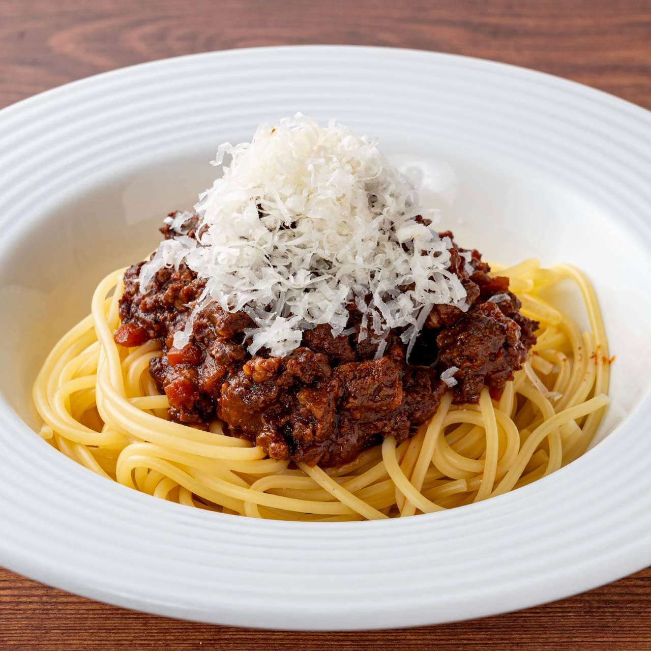 黒毛和牛ミートソースのスパゲッティ