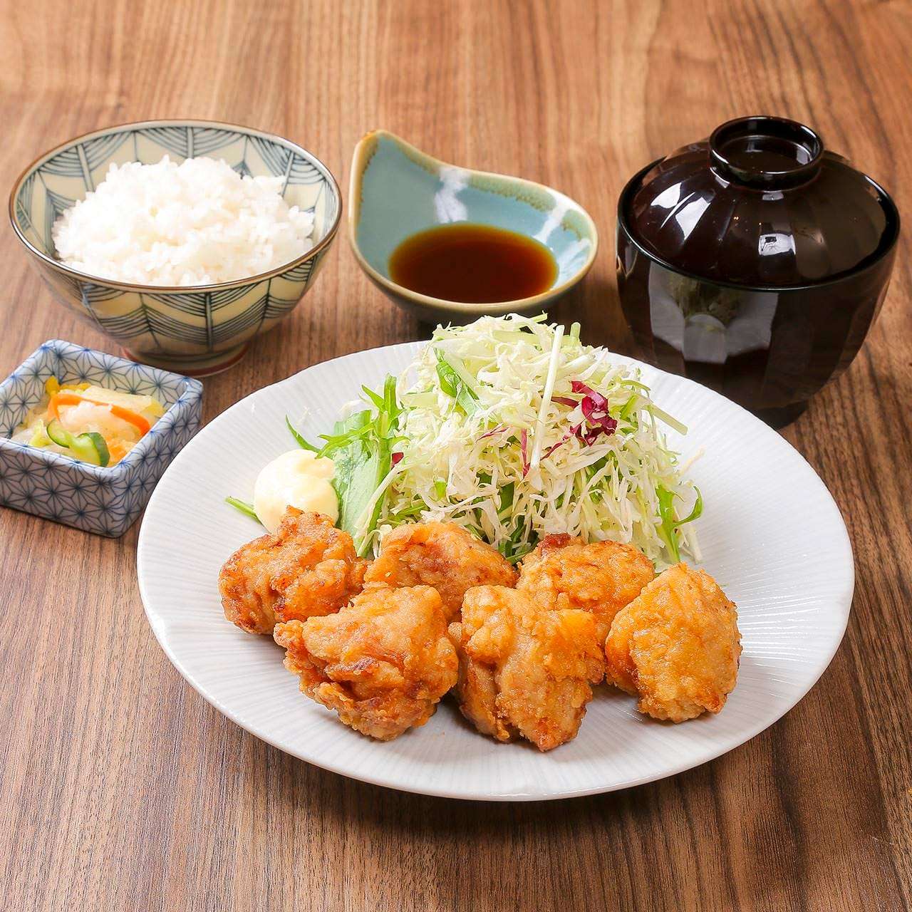 鶏唐揚げ御膳