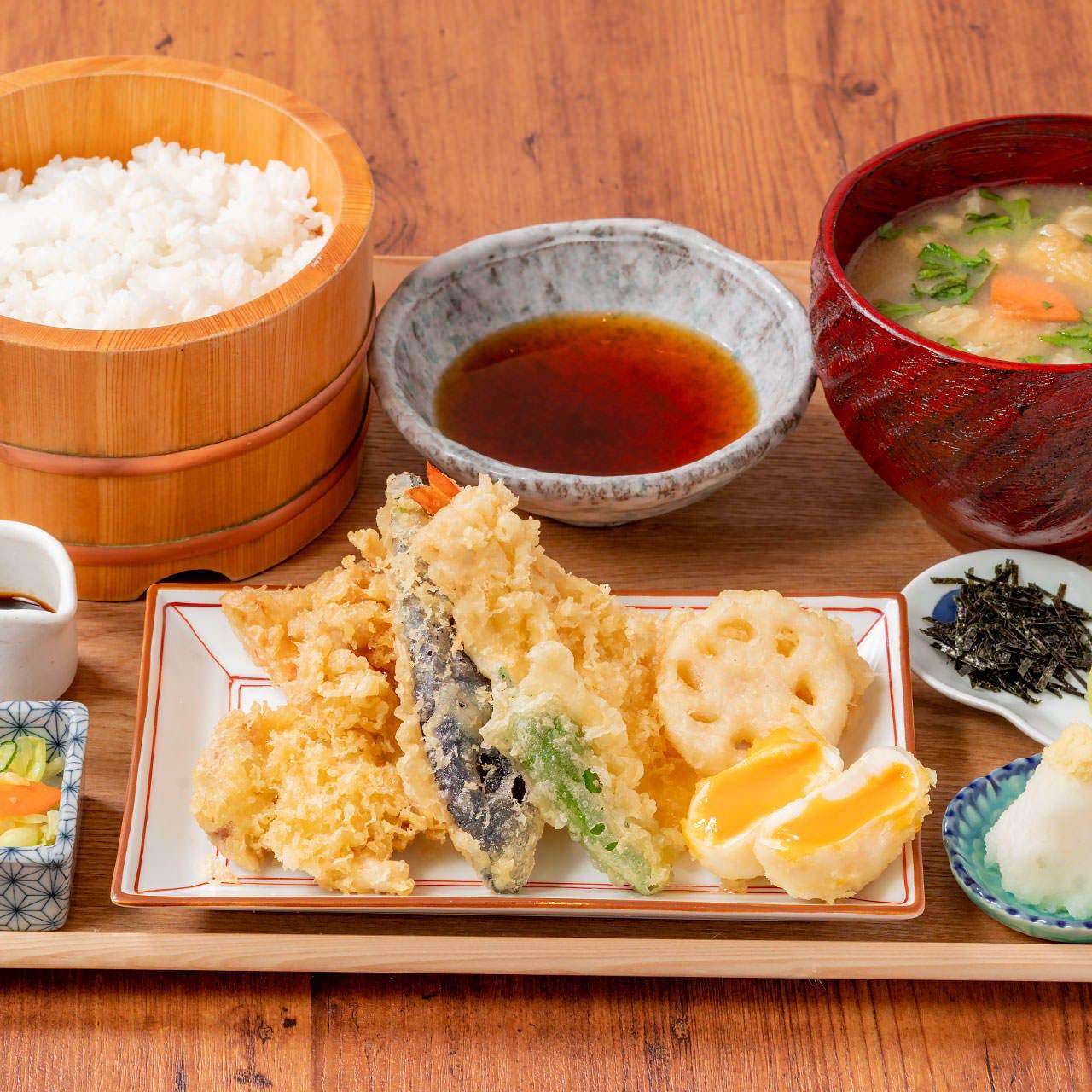 鳥天ひつまぶし定食
