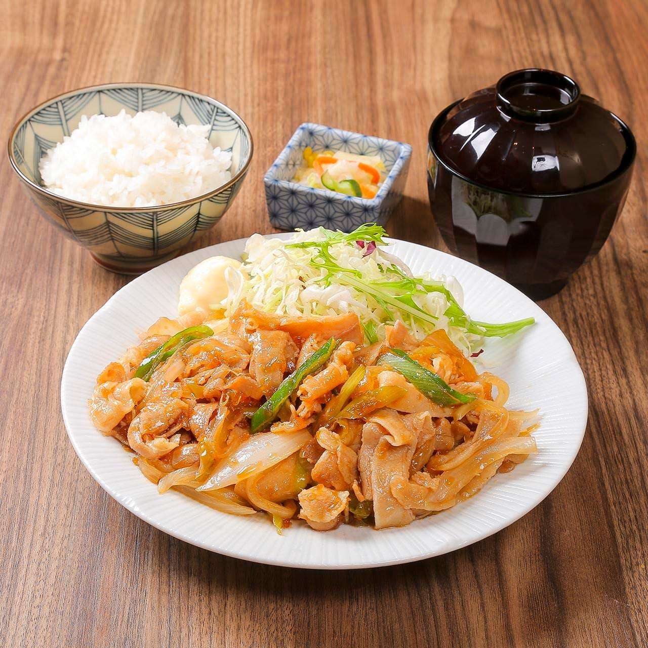 豚生姜焼き御膳