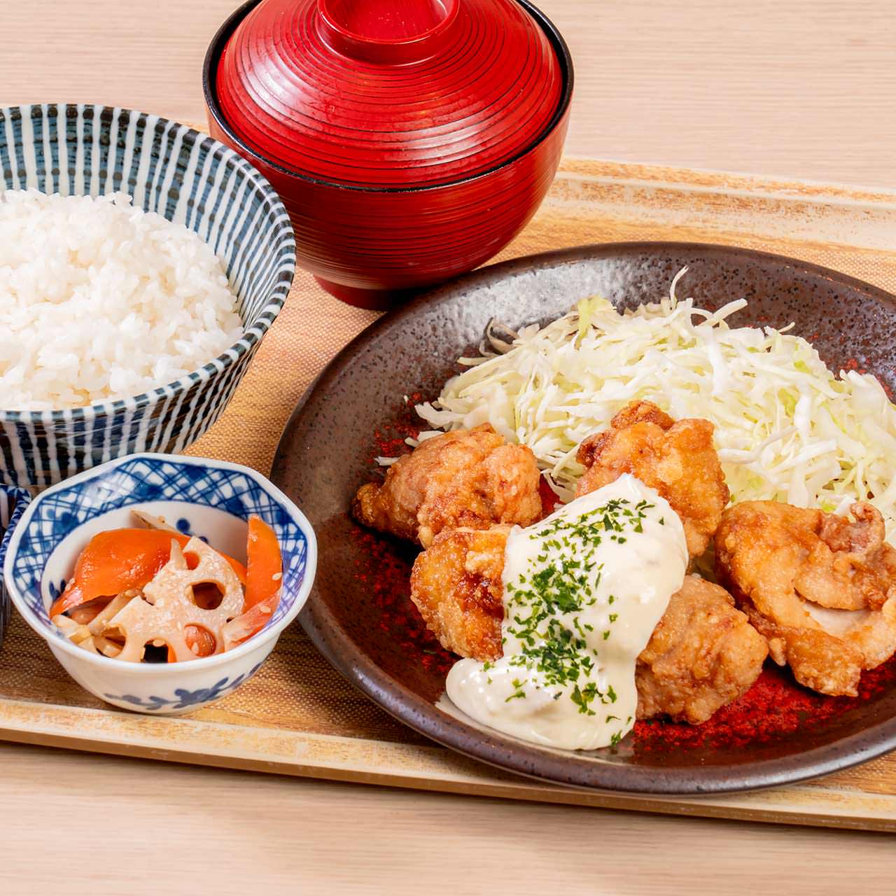 치킨 남만 정식