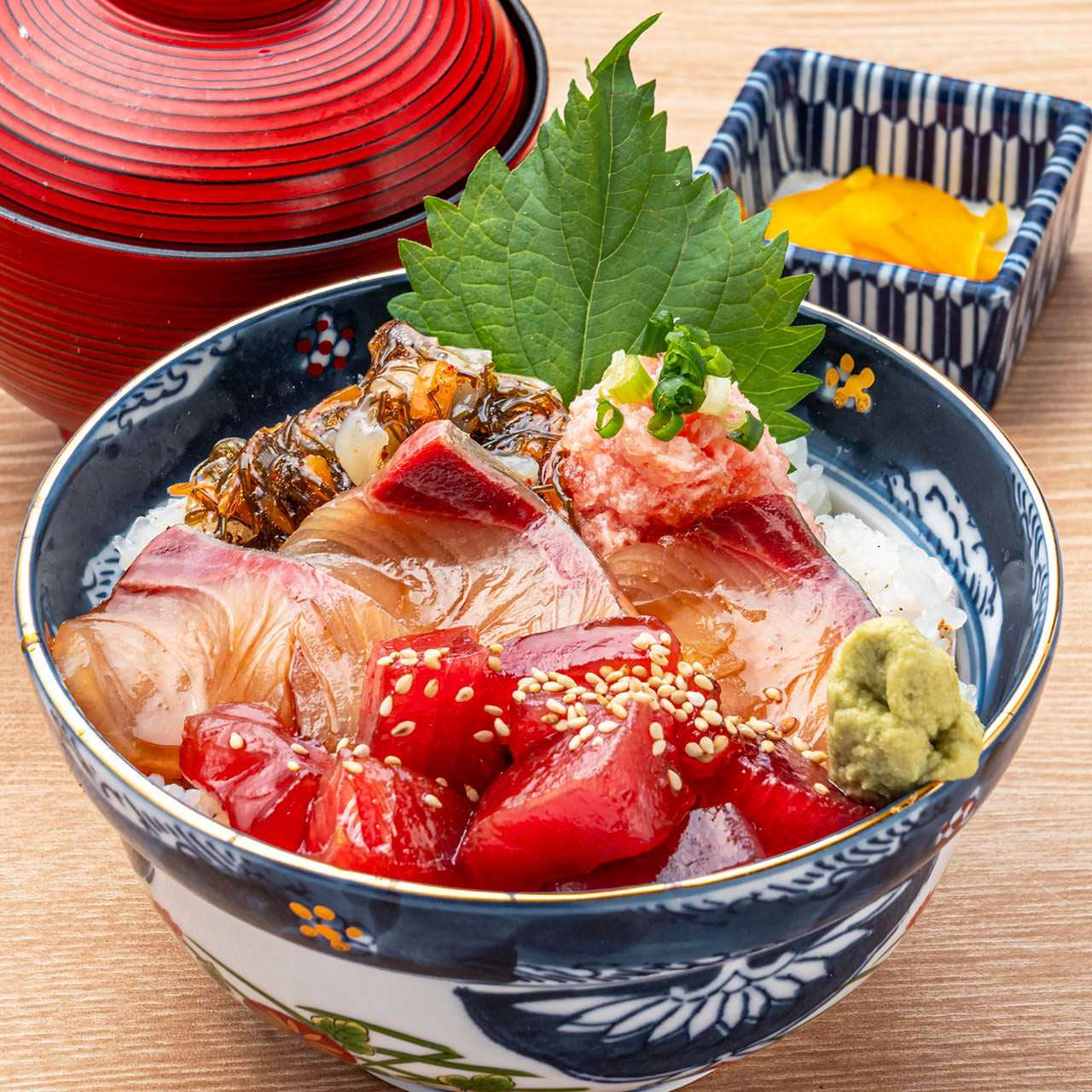 漬けマグロ・漬けブリ丼