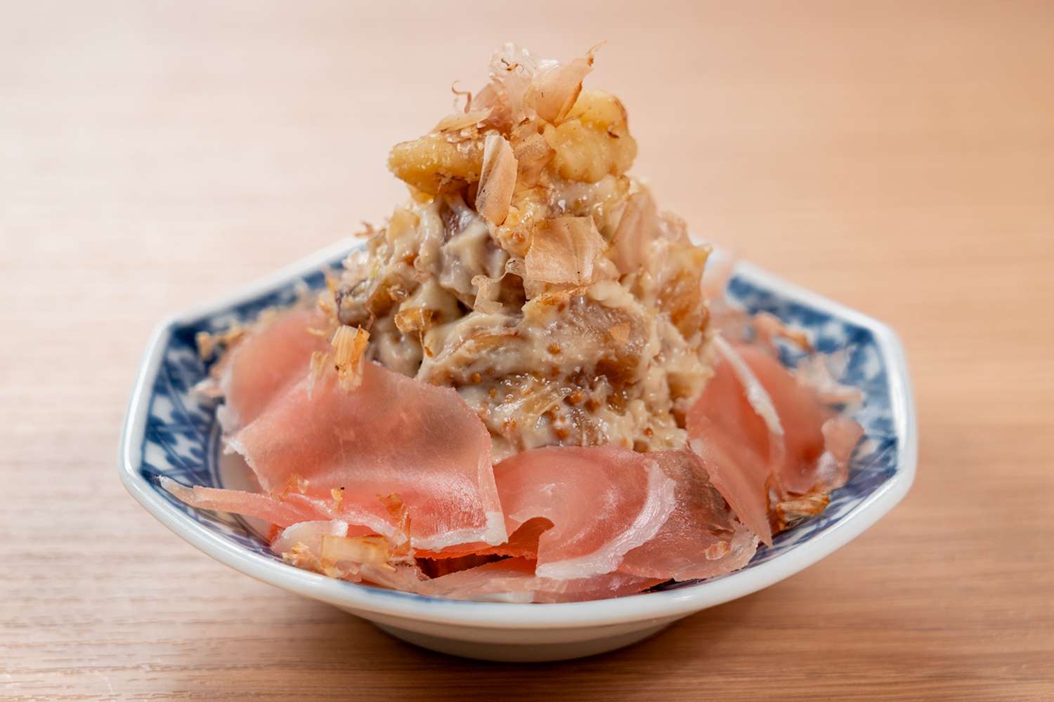 いちじくと生ハムチーズ白和え