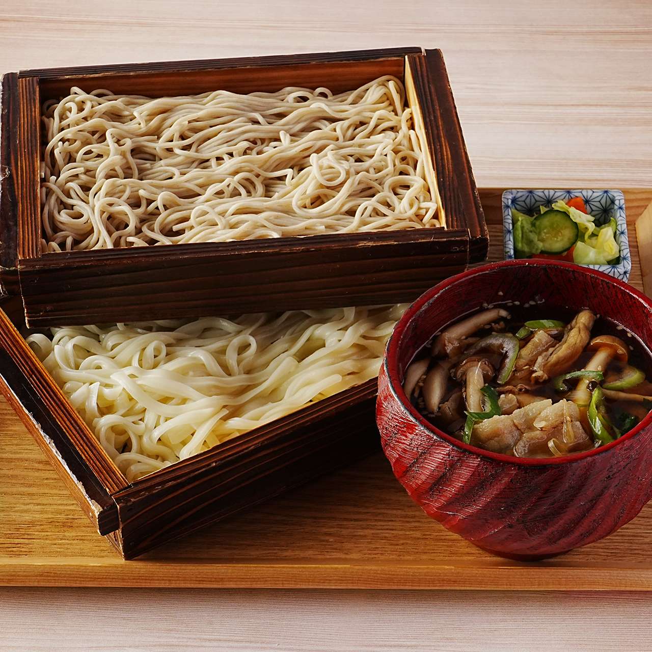 蕎麦＆うど ん合盛