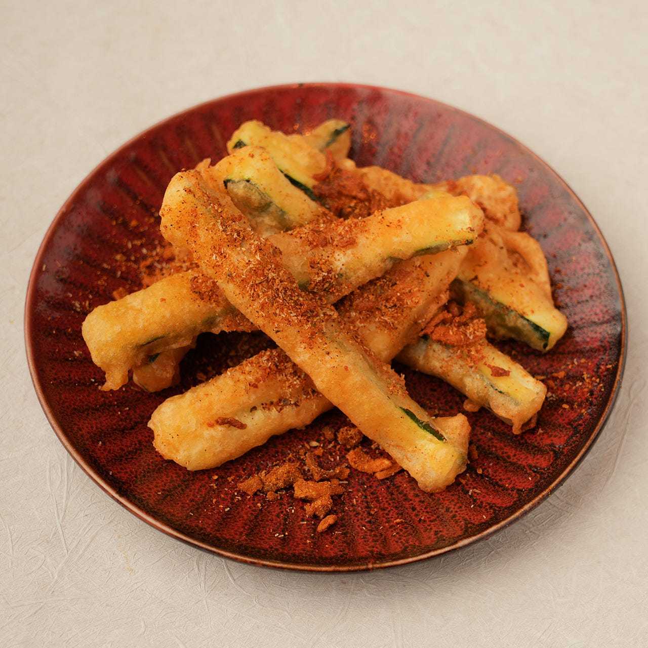 ズッキーニのスパイシー唐揚げ