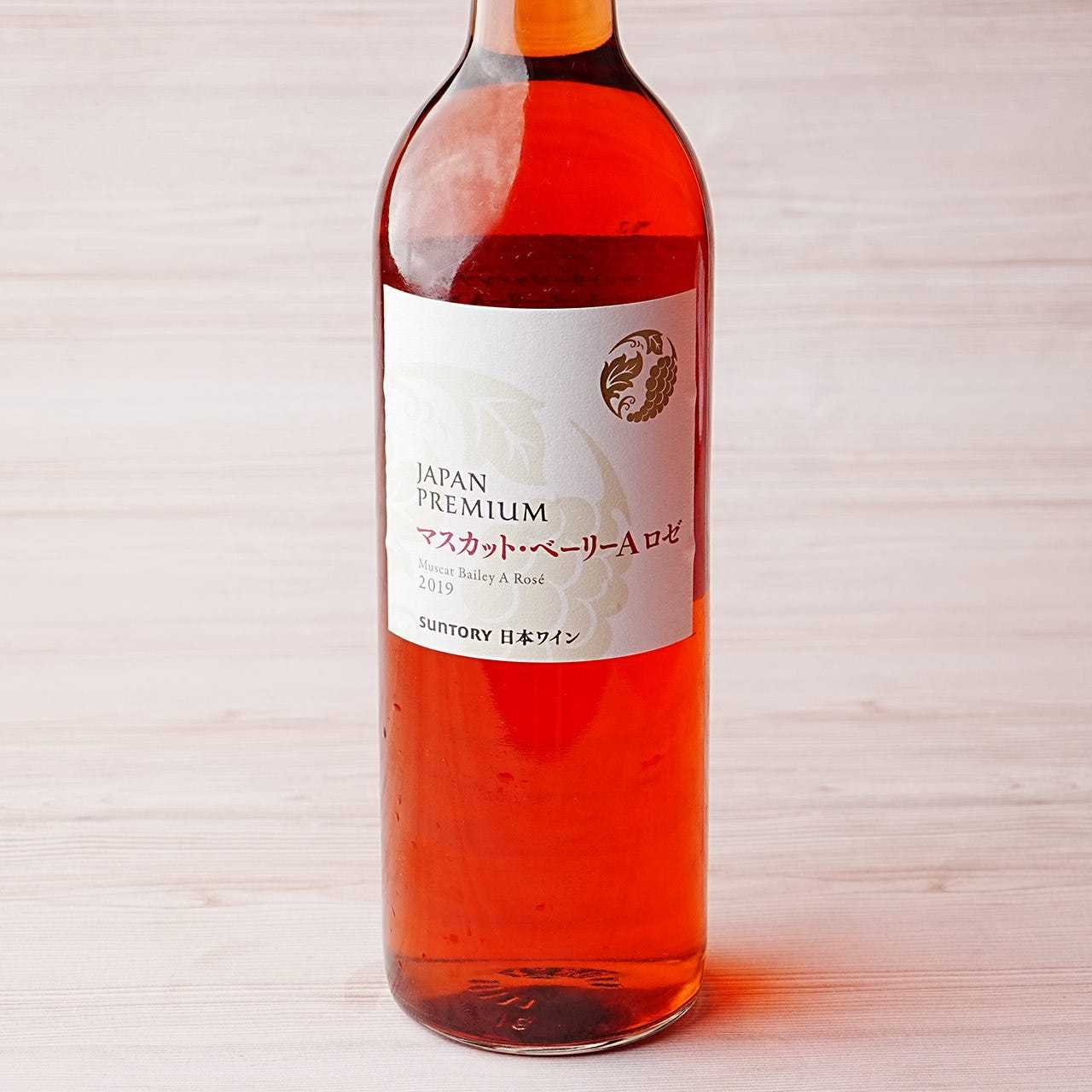 【ロゼボトル��】サントリー　ジャパンプレミアム 　マスカット・ベーリーA