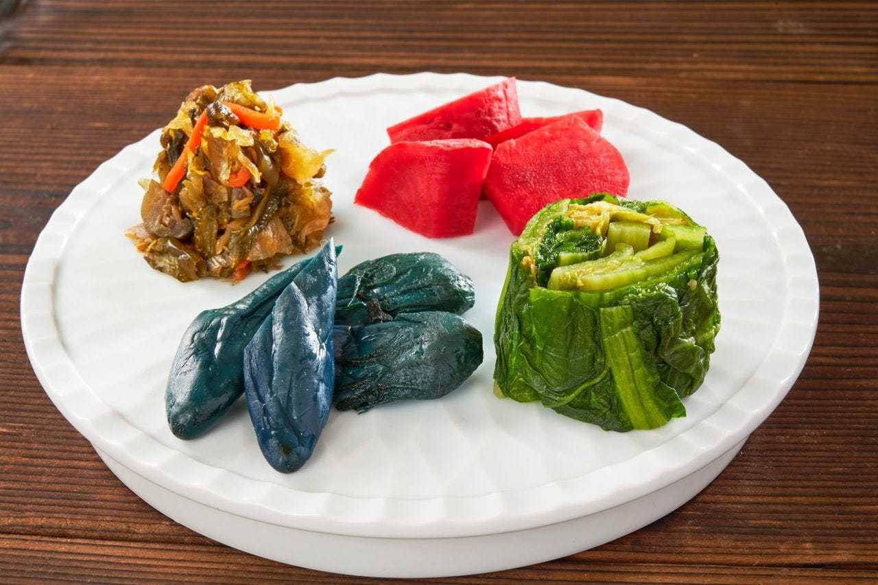 山形縣三之屋醃菜拼盤
