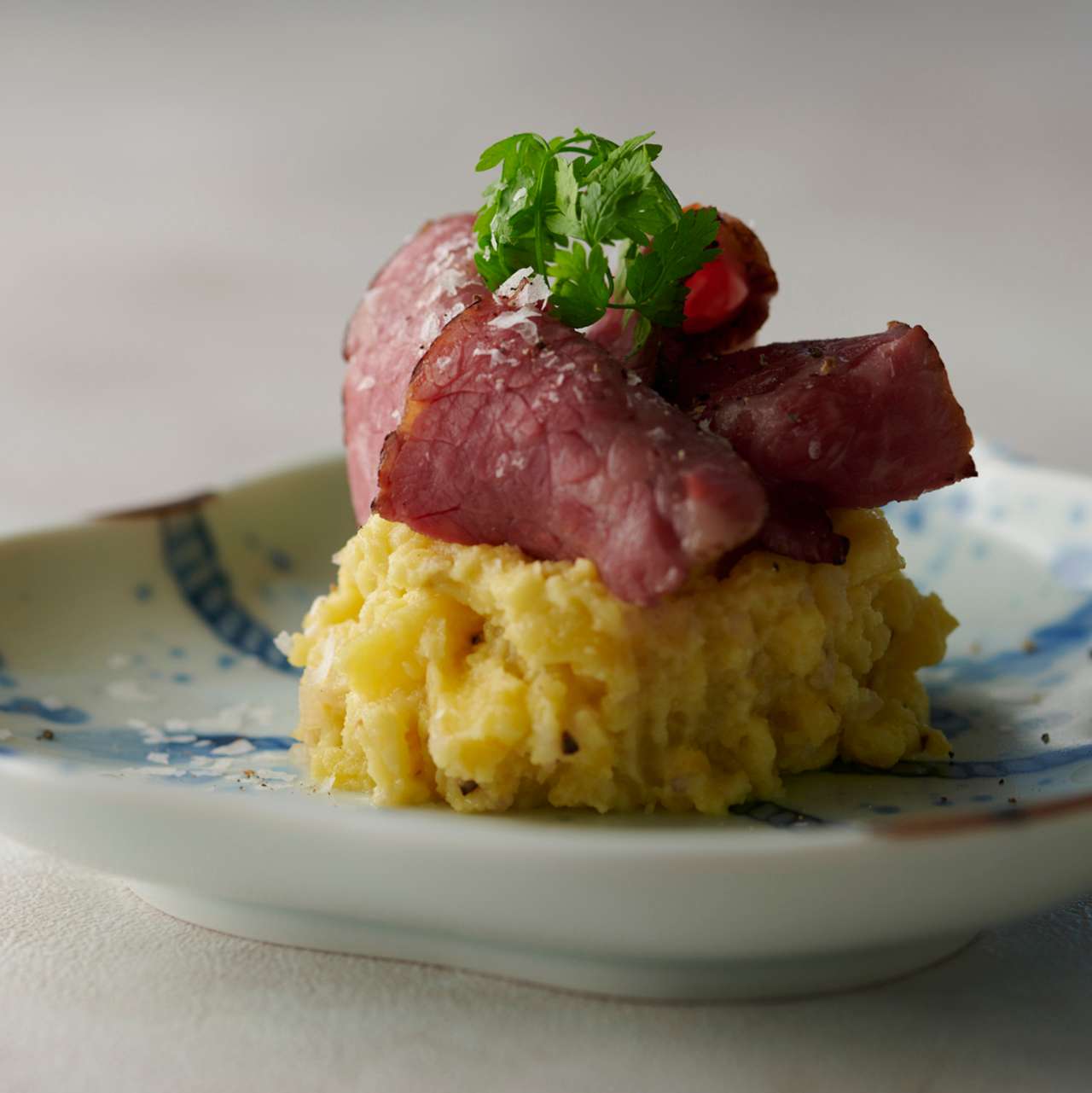 黒毛和牛ベーコンと発酵バターの塩ポテトサラダ