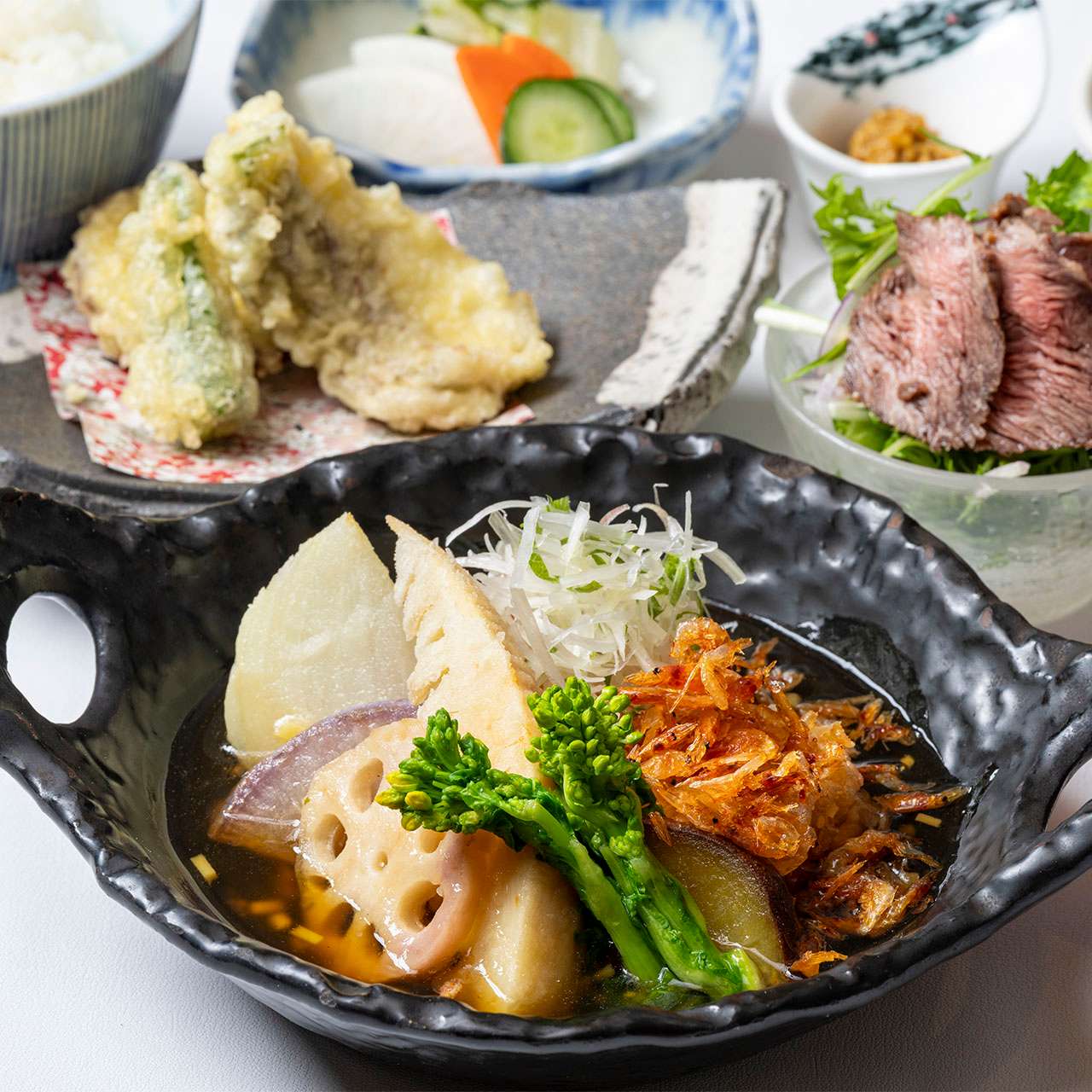 一汁三菜膳