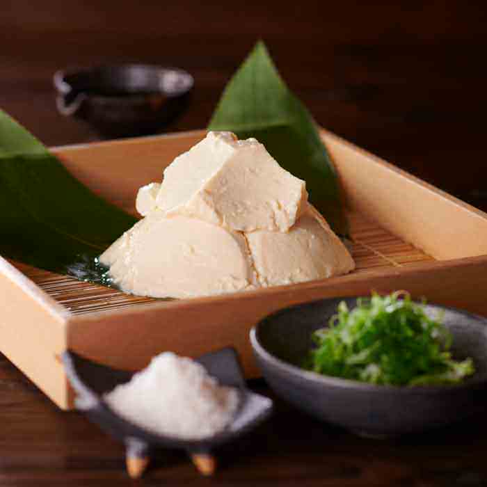 京都府向日市「鹿島屋豆腐」おぼろ豆腐