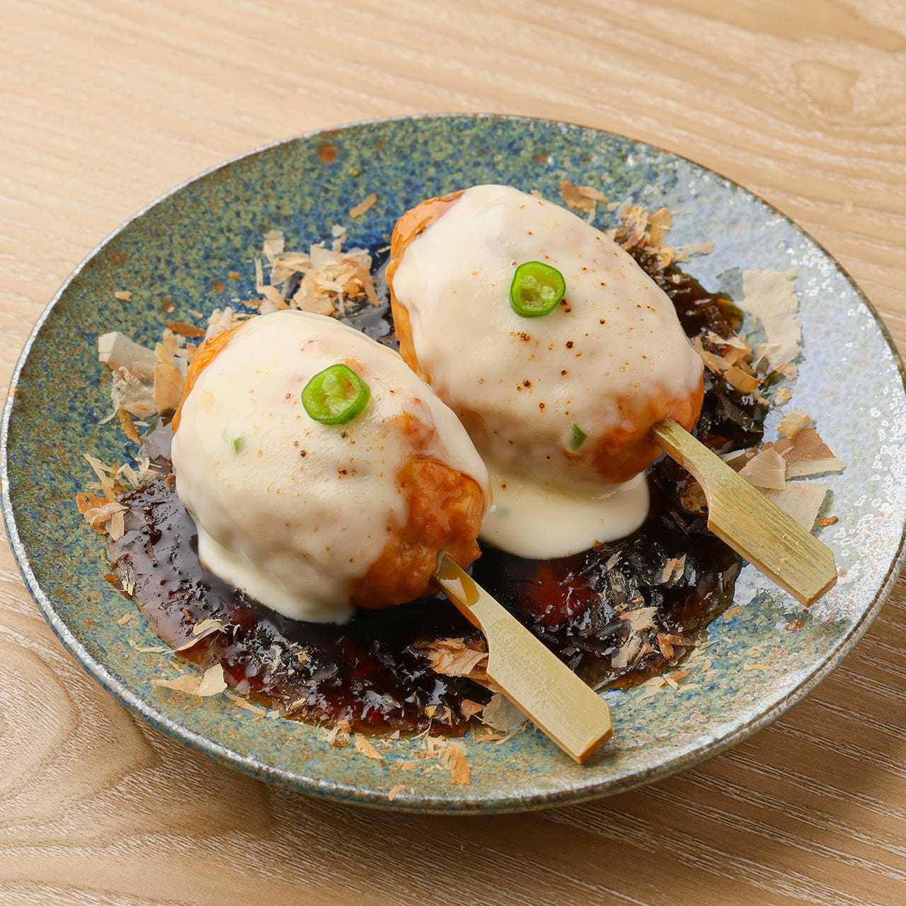 青唐チーズつくね串