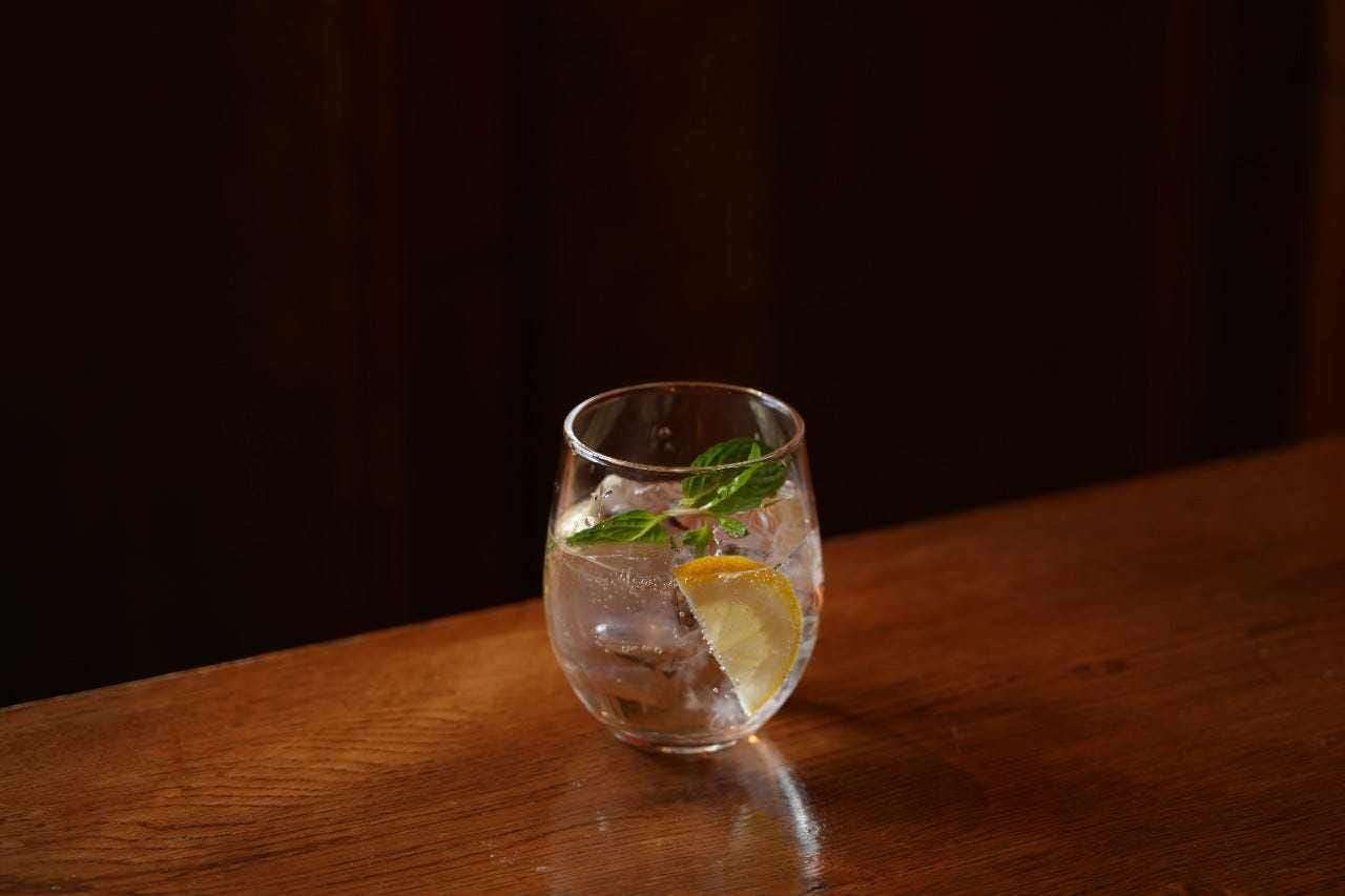 ぶどう香るサワー