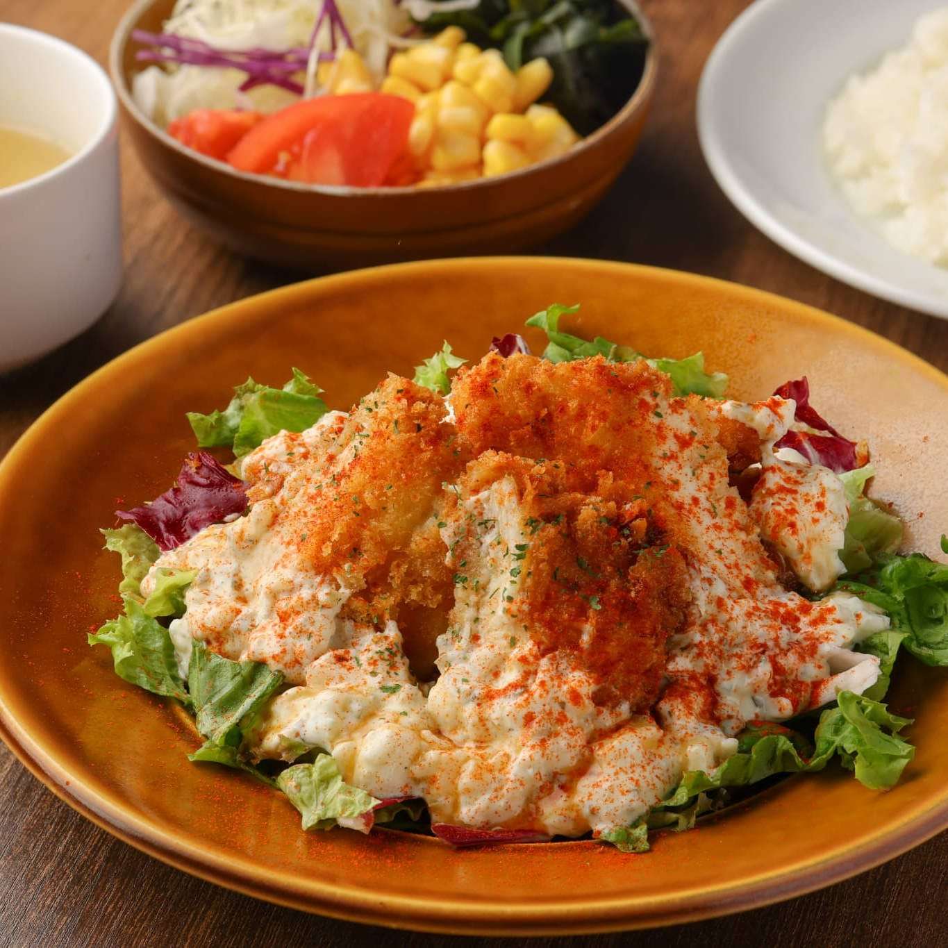 Tartar Chicken Fritters