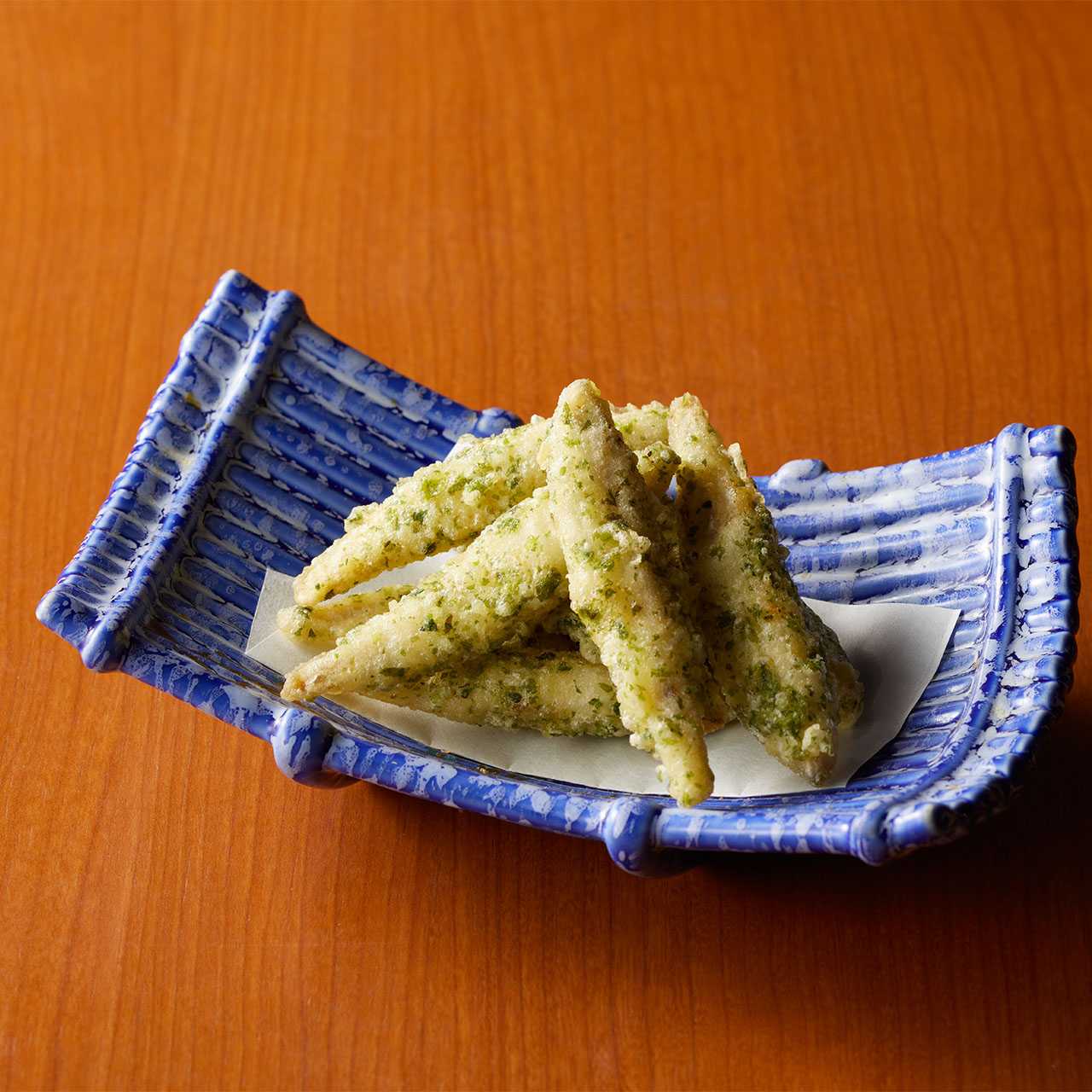 ワカサギ磯辺揚げ