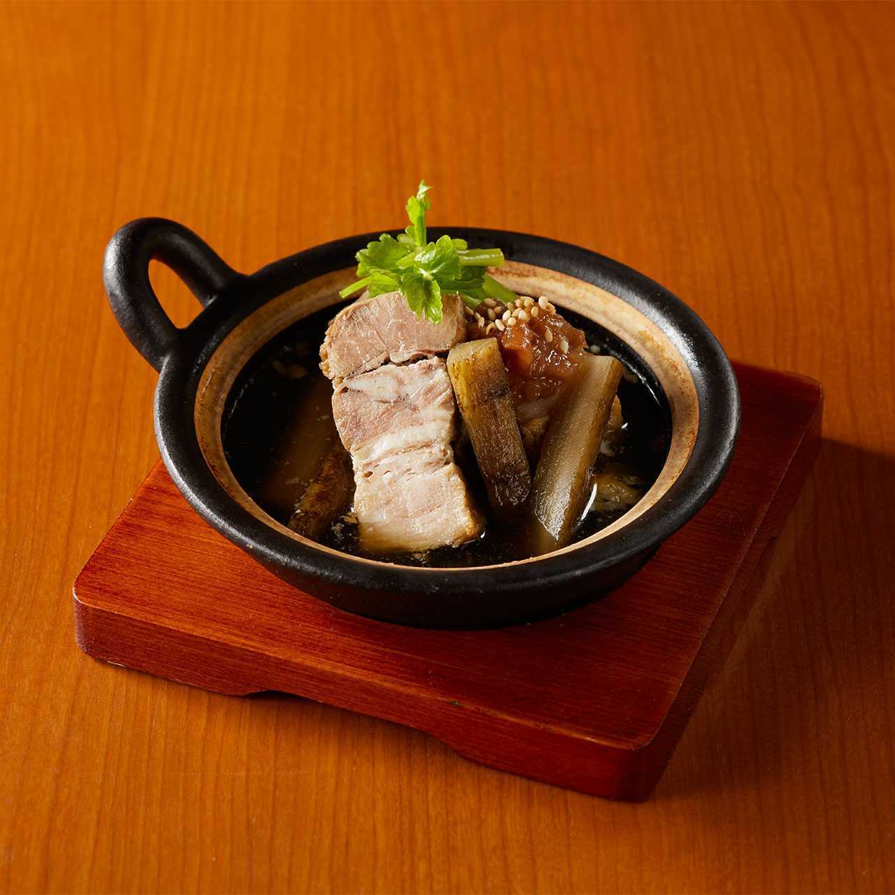 豚と牛蒡の梅煮