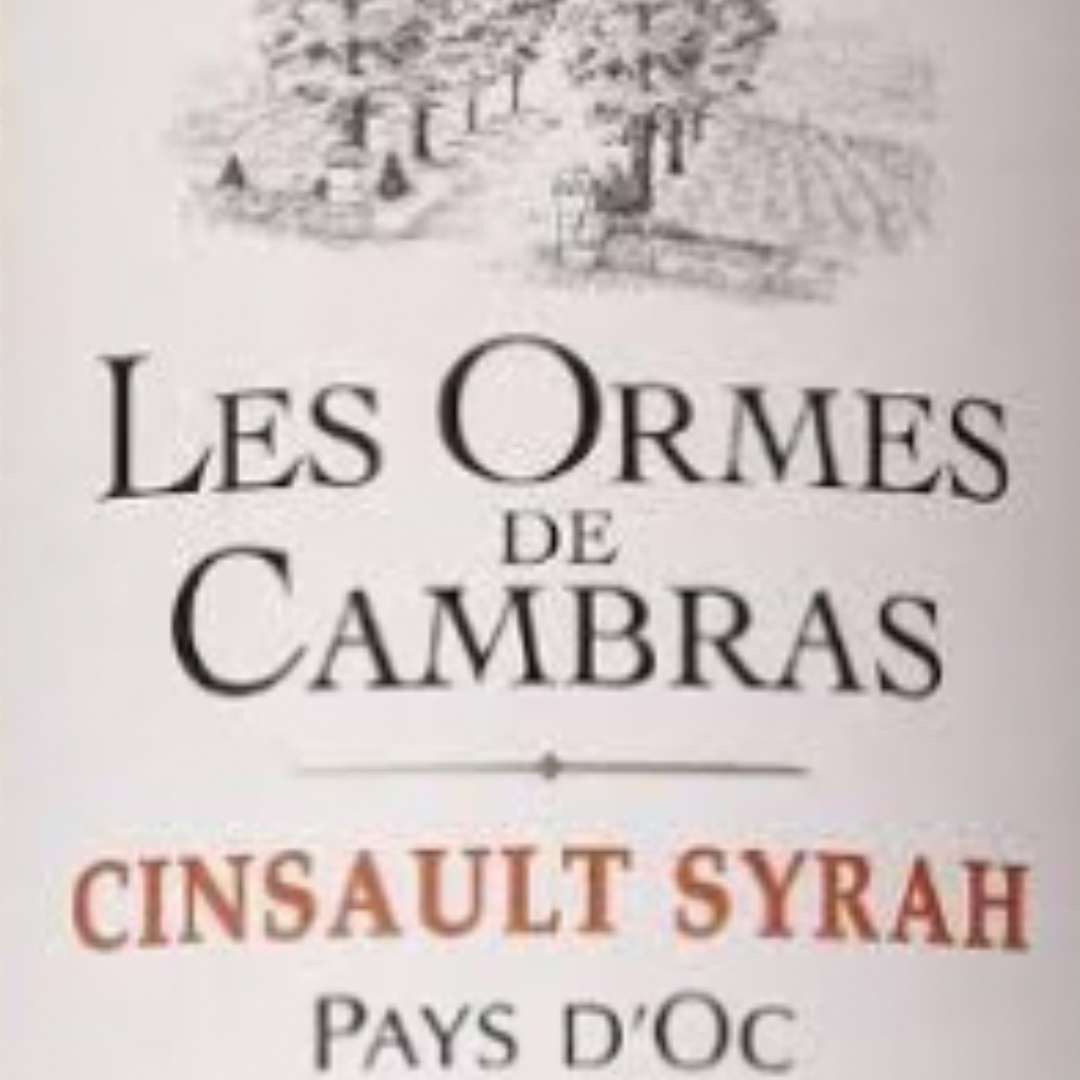 Les Ormes de Cambras Cinsault Syrah