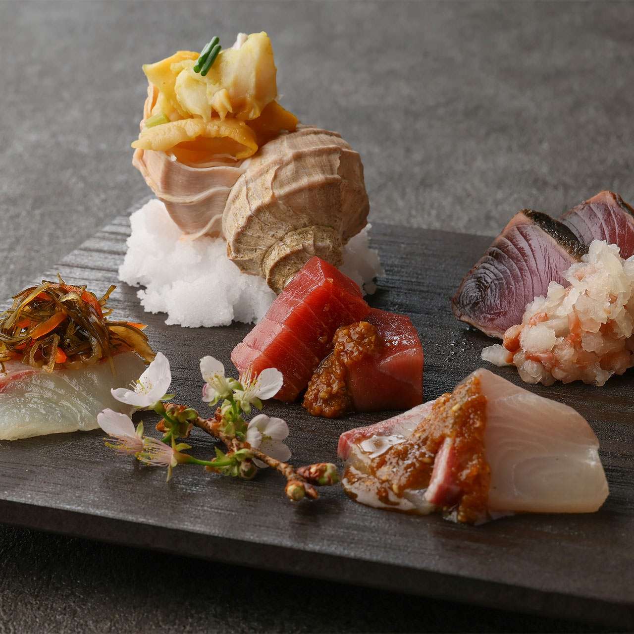 お造り五種盛り合わせ