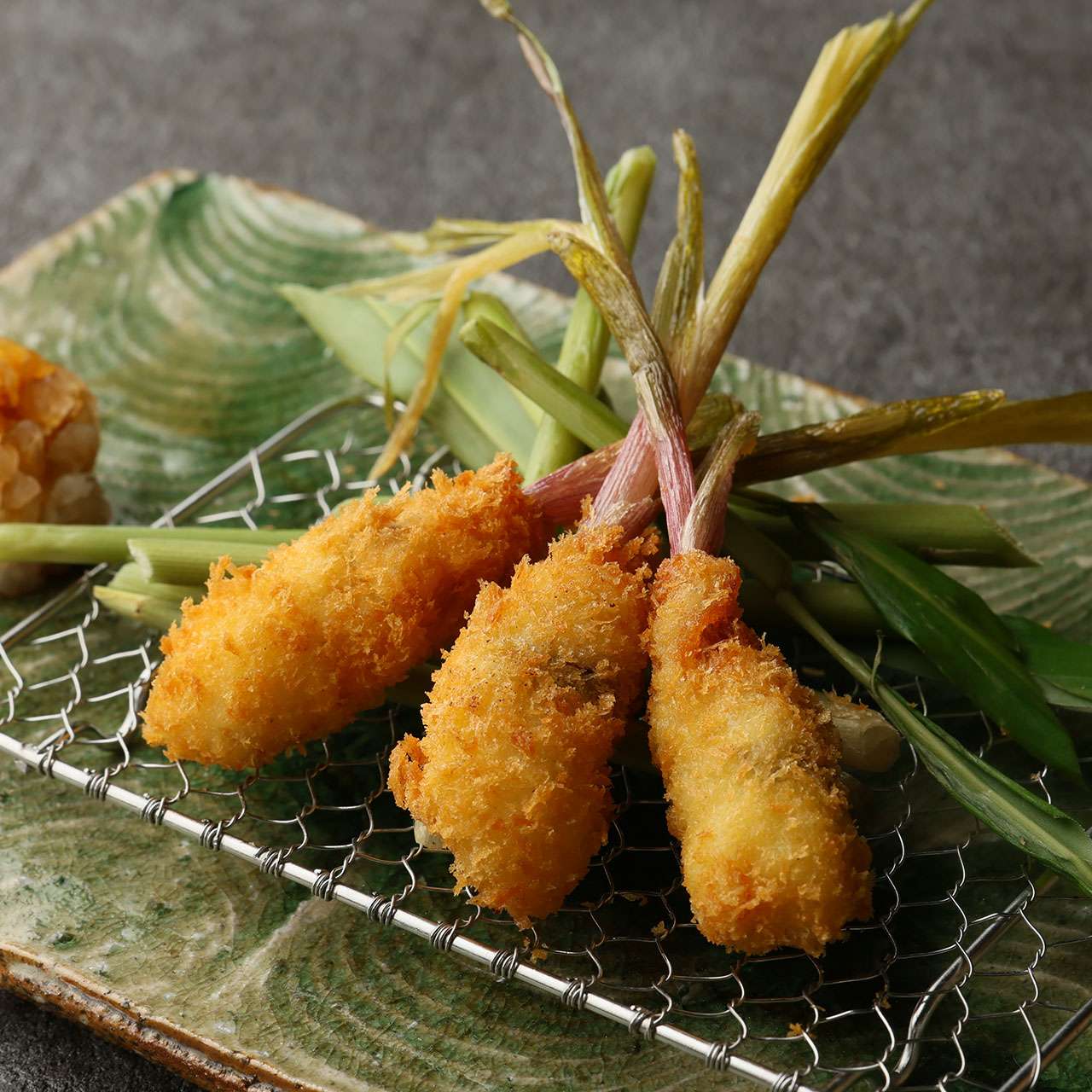 薑絲裹炸竹莢魚
