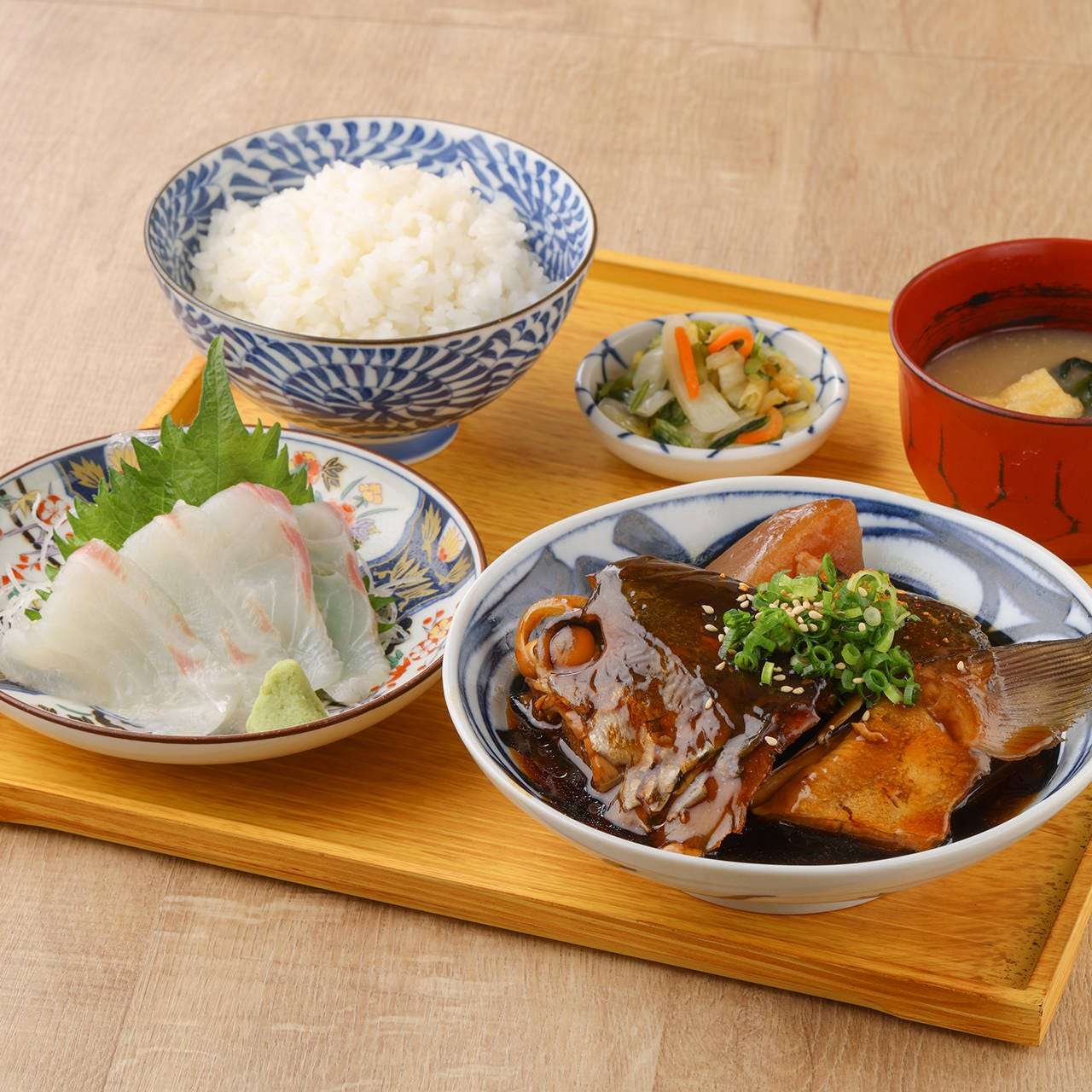 煮魚定食