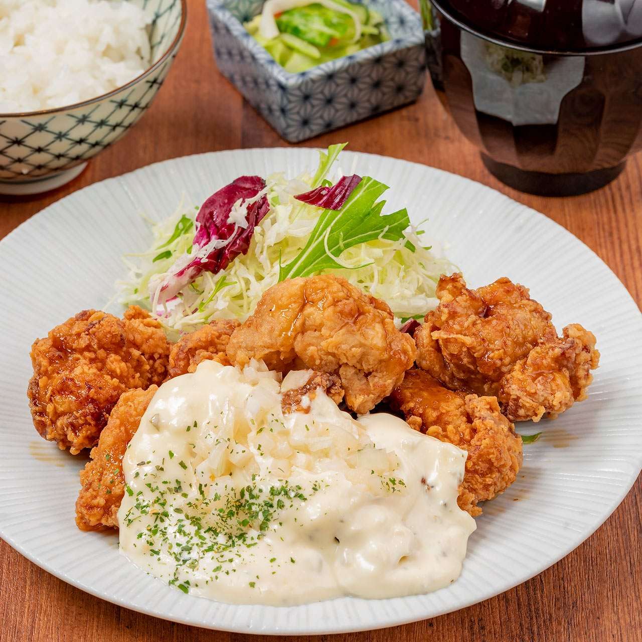 黒酢チキン南蛮御膳