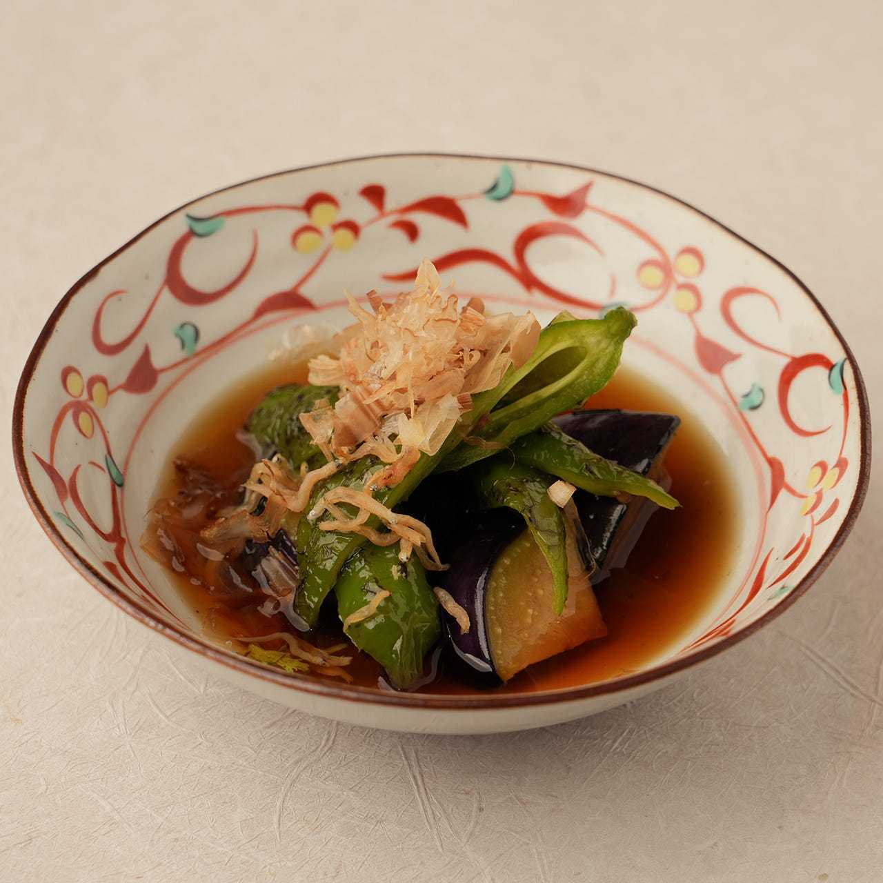 甘長唐辛子の焼き浸し