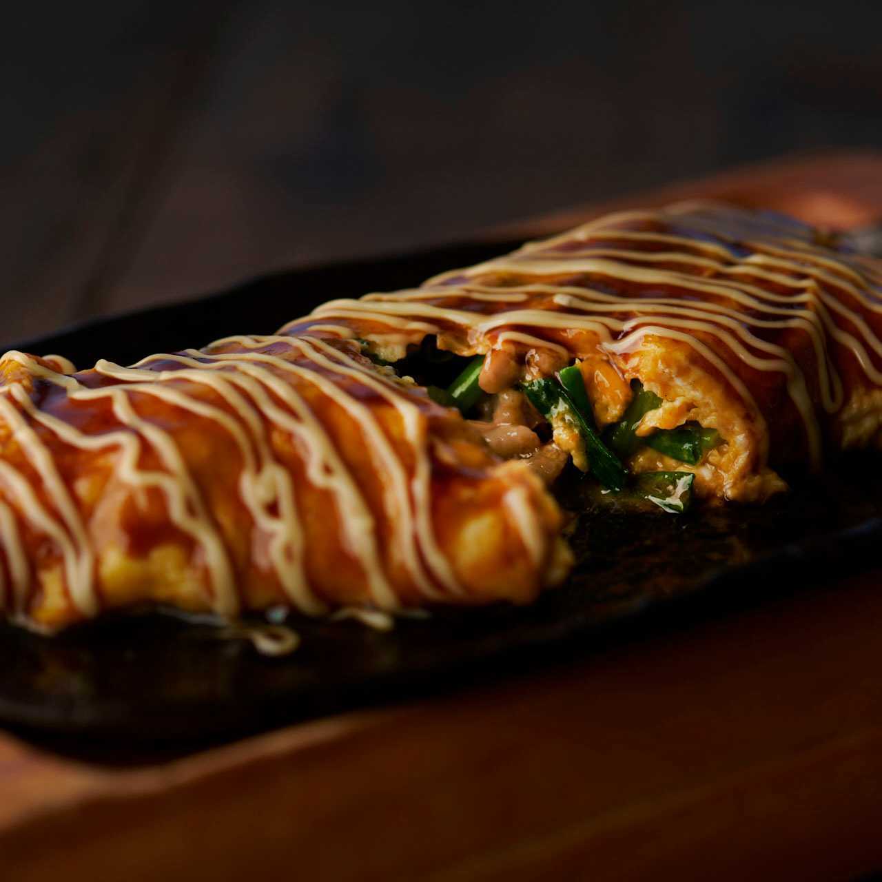 鹿児島黒牛 牛スジとせっぺとべ葱の牛ペイ焼き