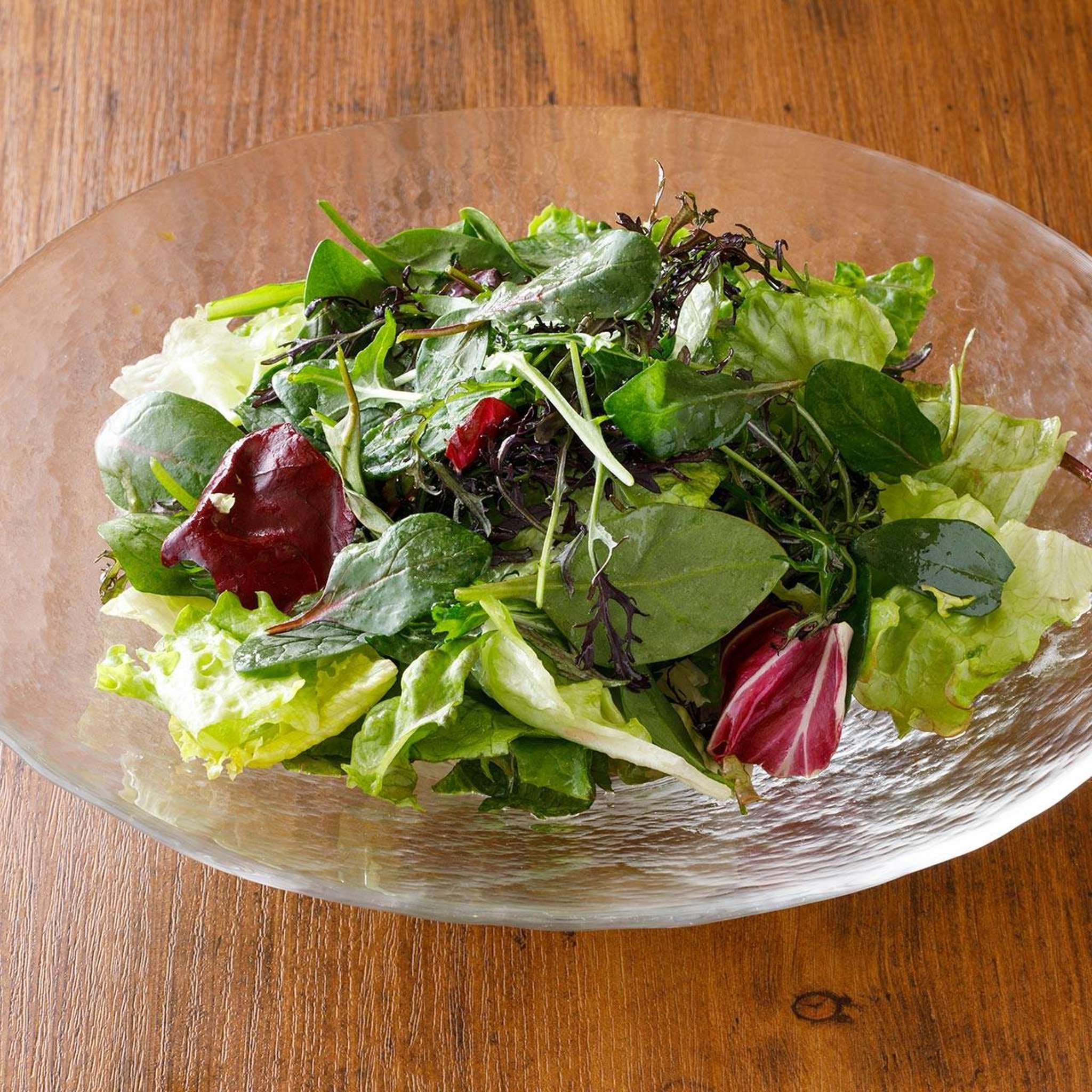 彩り野菜のグリーンサラダ