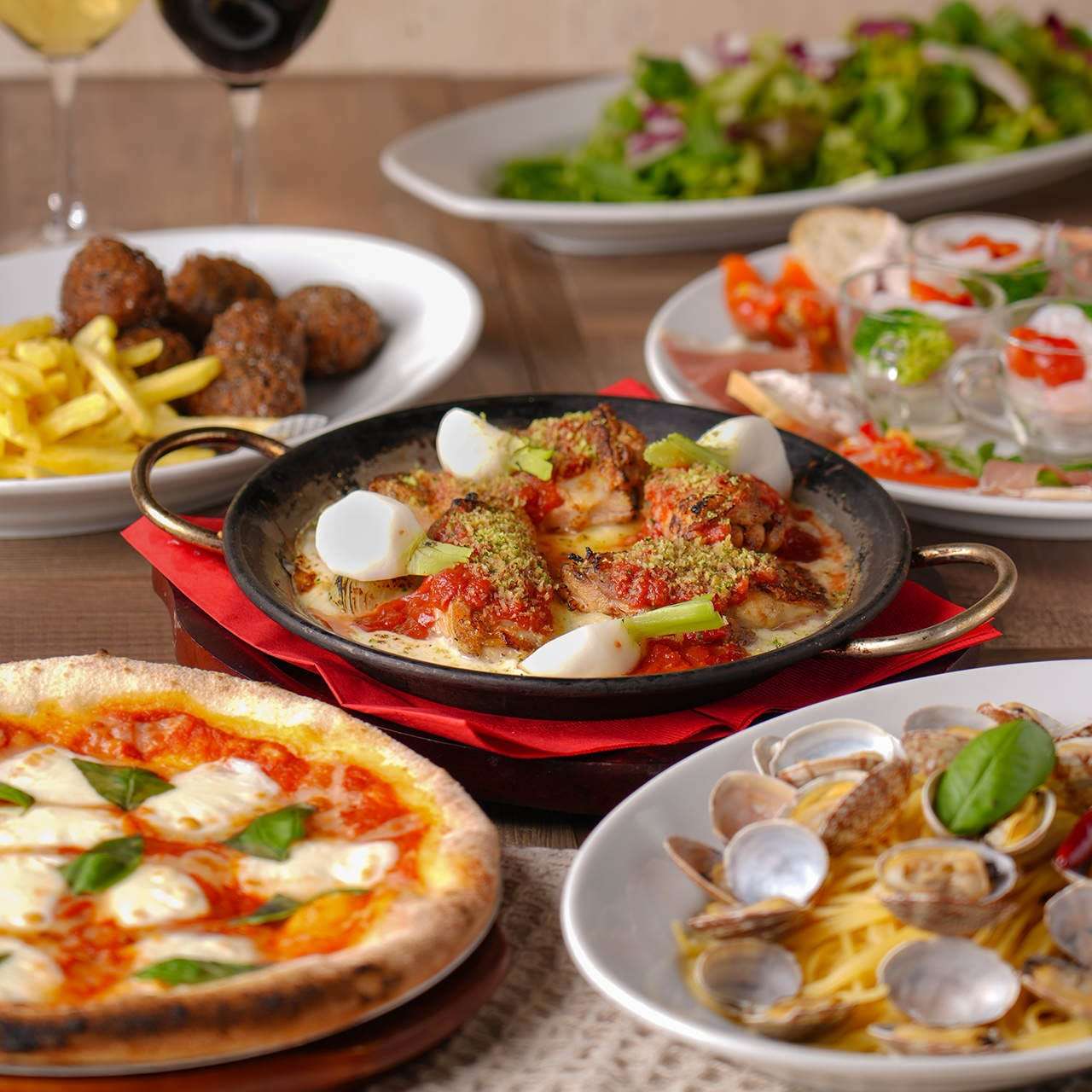 【カジュアルイタリアンコース】お料理のみ【3,000円】