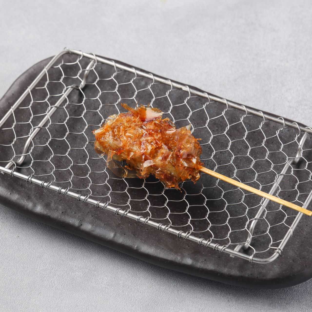 New burdock root, deep-fried