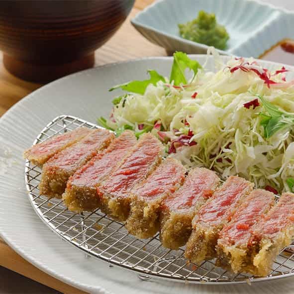 黒毛和牛ビフカツ膳