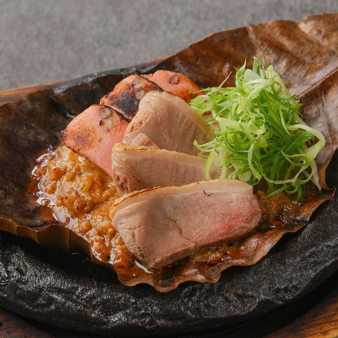 京鴨　山椒肉味噌