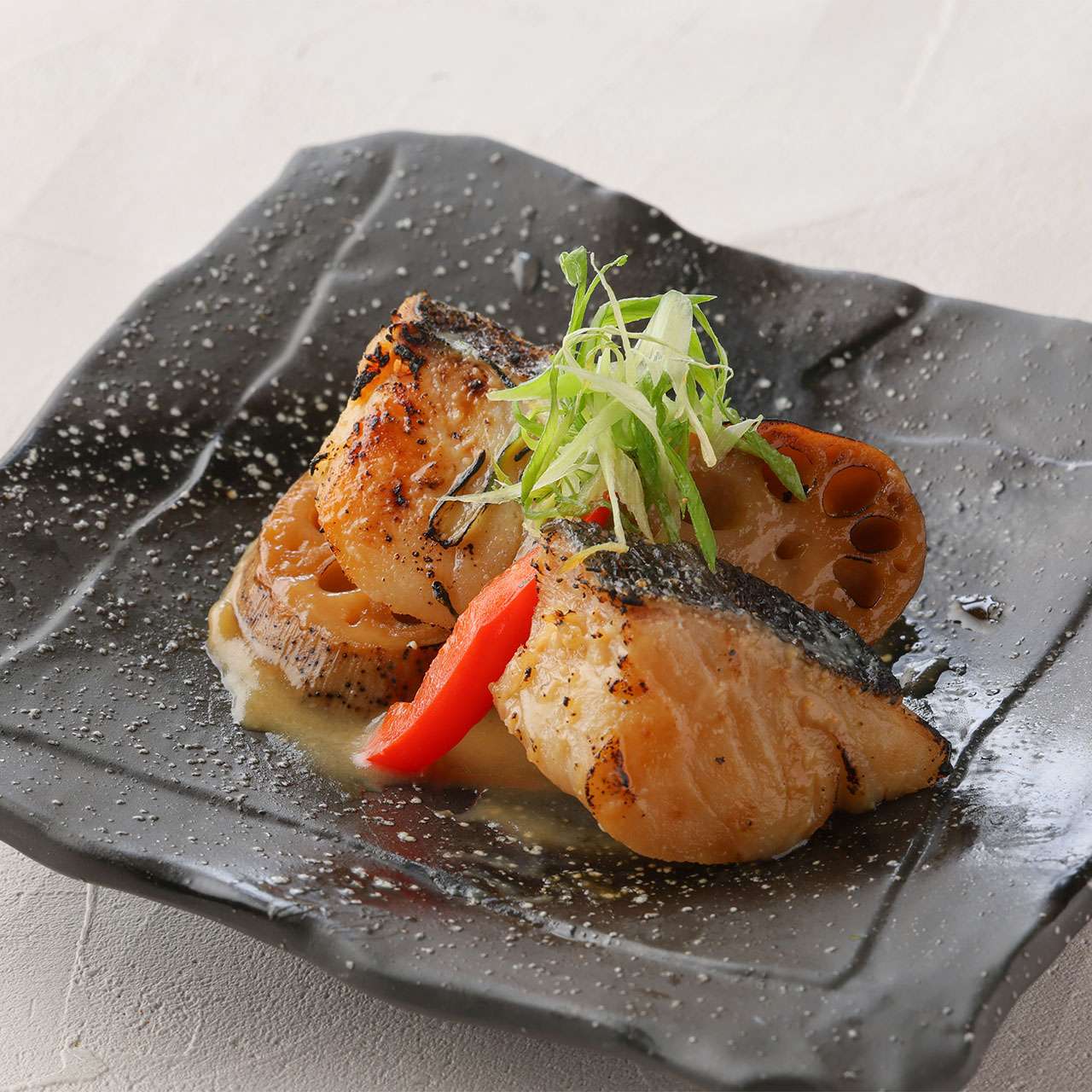 選べるメイン料理　【　西京漬け鱈の味噌バター焼き　】