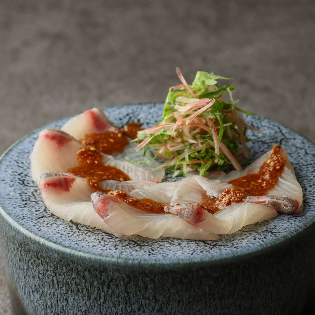 間八　胡麻刺し