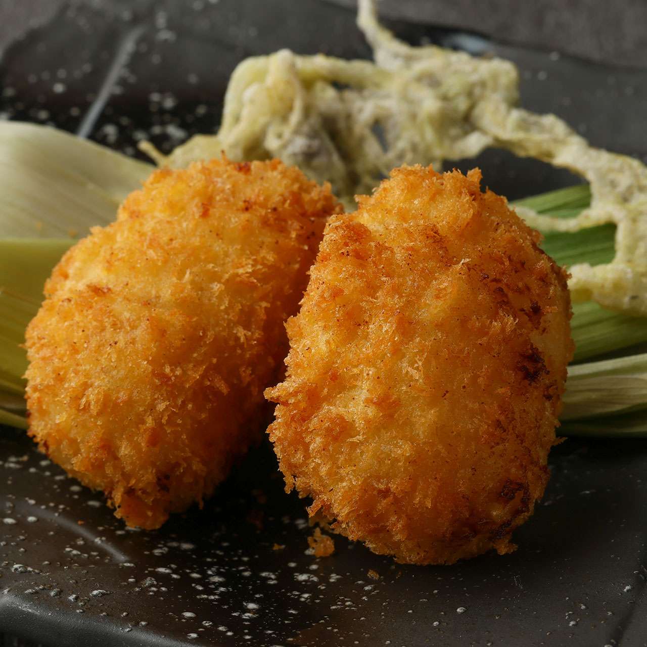 焦がし醤油焼きとうもろこしのクリームコロッケ