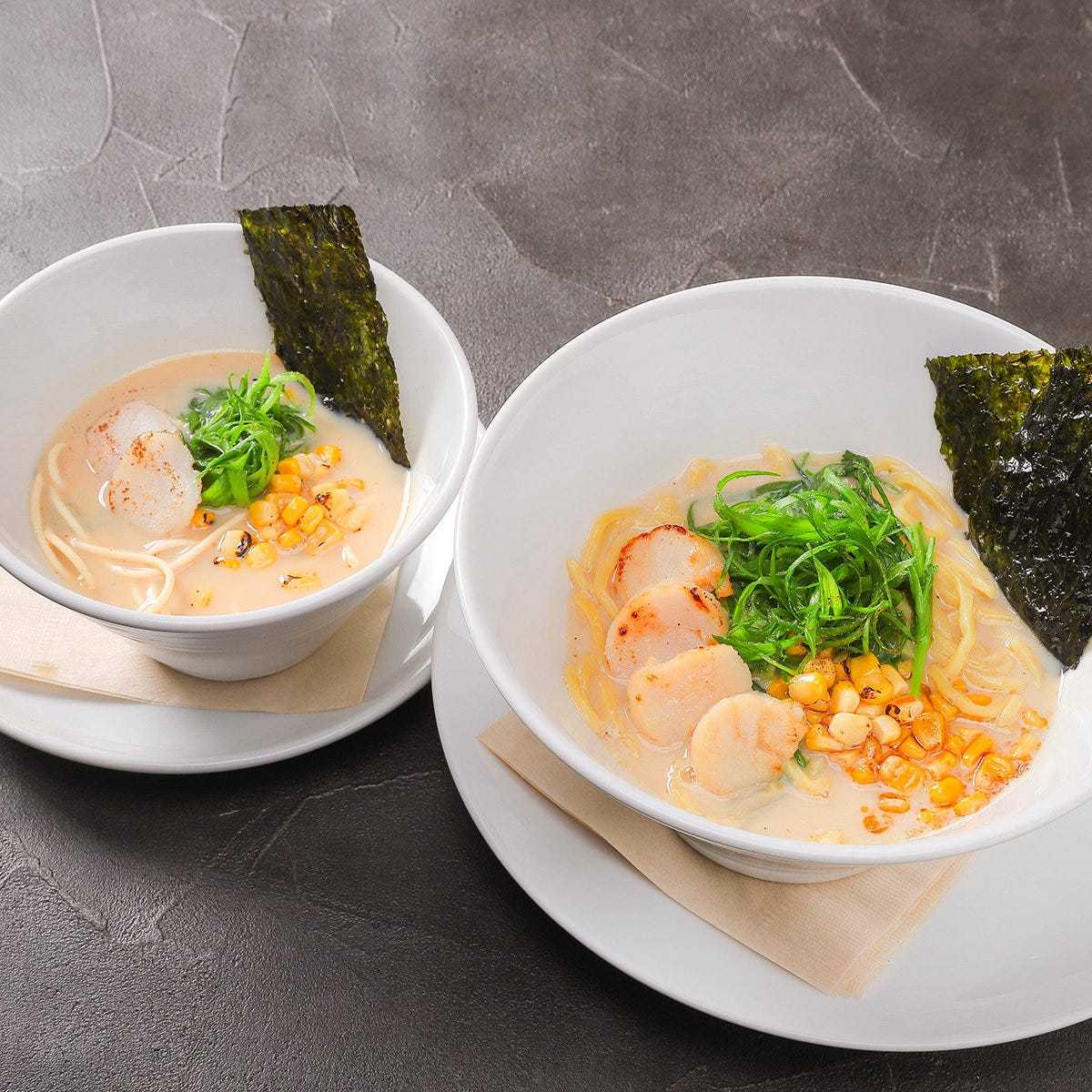 帆立の豆乳味噌ラーメン